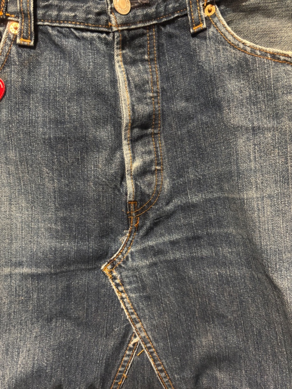 Urban Outfitters Urban Renewal Vintage Levi’s Denim Tote Bag - Picture 4 of 9